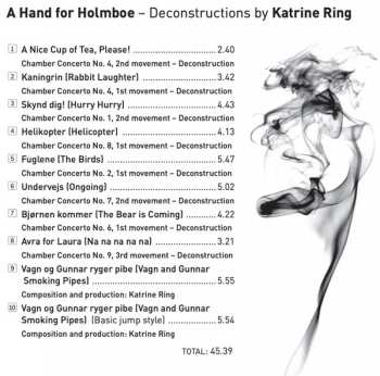 2CD Katrine Ring: A Hand For Holmboe - Deconstructions By Katrine Ring