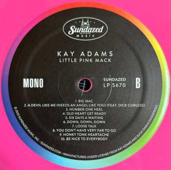 LP Kay Adams: Little Pink Mack CLR