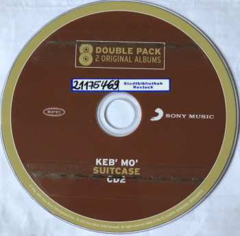 2CD Keb' Mo': Just Like You / Suitcase