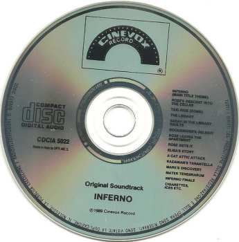CD Keith Emerson: Inferno (Original Soundtrack)