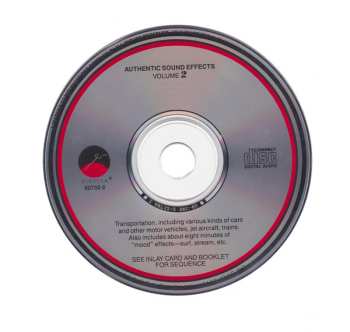 CD Keith Holzman: Authentic Sound Effects Volume 2