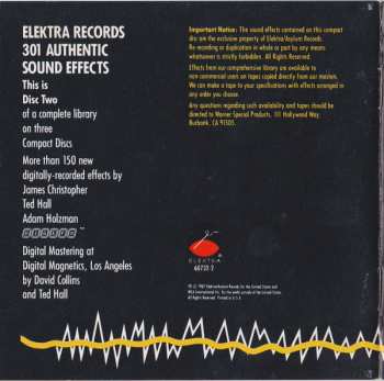 CD Keith Holzman: Authentic Sound Effects Volume 2