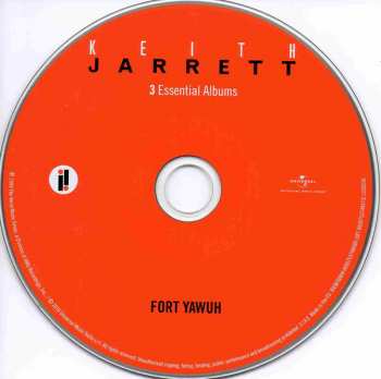 3CD Keith Jarrett: 3 Essential Albums