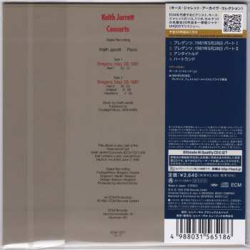 CD Keith Jarrett: Concerts LTD