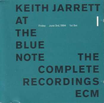 6CD/Set di cofanetti Keith Jarrett: Keith Jarrett At The Blue Note - The Complete Recordings
