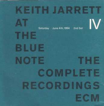 6CD/Set di cofanetti Keith Jarrett: Keith Jarrett At The Blue Note - The Complete Recordings