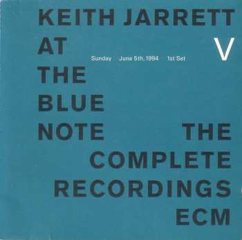 6CD/Set di cofanetti Keith Jarrett: Keith Jarrett At The Blue Note - The Complete Recordings