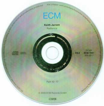 2CD Keith Jarrett: Radiance