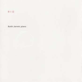 2CD Keith Jarrett: Rio