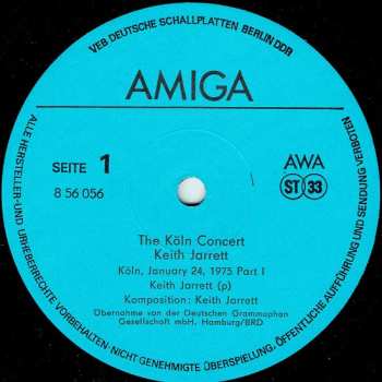 2LP Keith Jarrett: The Köln Concert