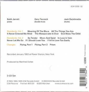 3CD/Set di cofanetti Keith Jarrett Trio: Setting Standards - New York Sessions LTD
