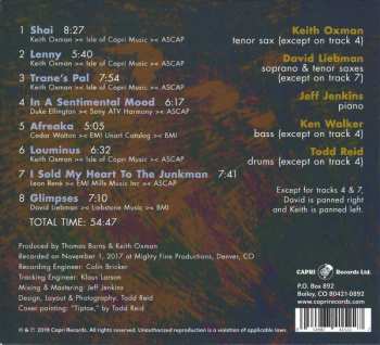 CD Keith Oxman: Glimpses