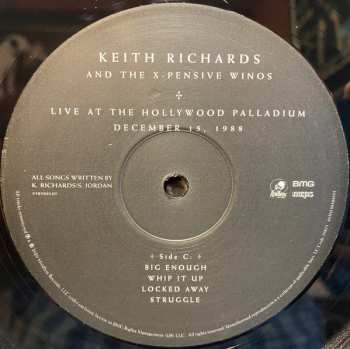 2LP Keith Richards And The X-Pensive Winos: Live At The Hollywood Palladium December 15, 1988