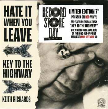 SP Keith Richards: Hate It When You Leave / Key To The Highway LTD