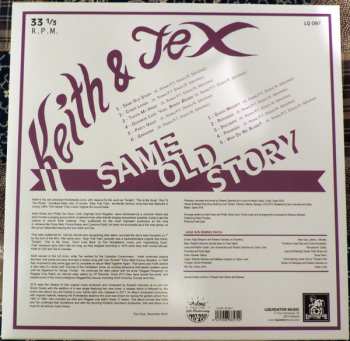LP Keith & Tex: Same Old Story