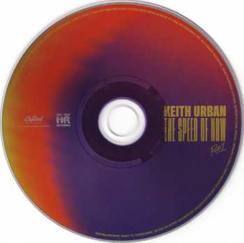 CD Keith Urban: The Speed Of Now: Part 1