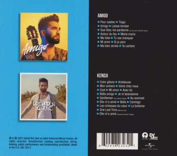 2CD/Set di cofanetti Kendji Girac: Amigo / Kendji