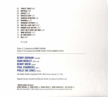 CD Kenny Dorham: Whistle Stop + Showboat LTD