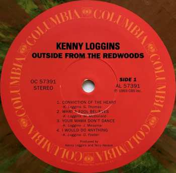 2LP Kenny Loggins: Outside (From The Redwoods) LTD | CLR