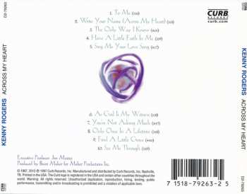 CD Kenny Rogers: Across My Heart