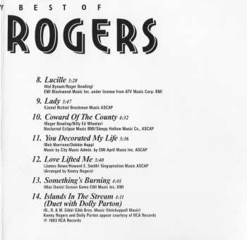 CD Kenny Rogers: The Very Best Of Kenny Rogers