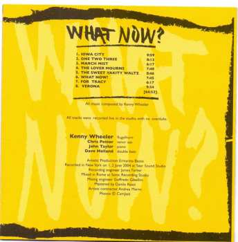 CD John Taylor: What Now?