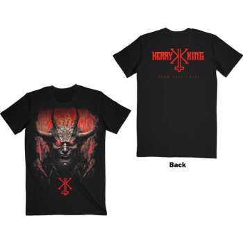 Merce Kerry King: Kerry King Unisex T-shirt: From Hell I Rise F&b (back Print) (small) S