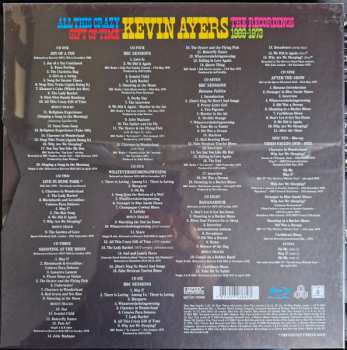 9CD/Set di cofanetti/Blu-ray Kevin Ayers: All This Crazy Gift Of Time (The Recordings 1969-1973) LTD
