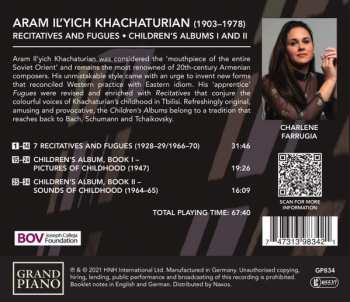 CD Aram Khatchaturian: Recitatives And Fugues; Children's Albums, Books 1-2