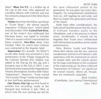 CD Khan Jamal: Impressions Of Coltrane