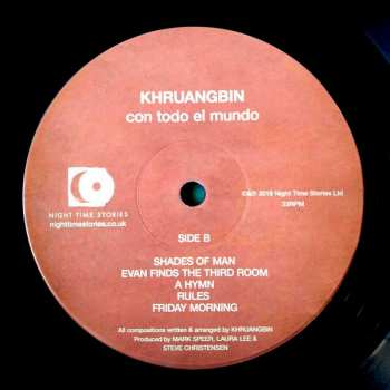 LP Khruangbin: Con Todo El Mundo