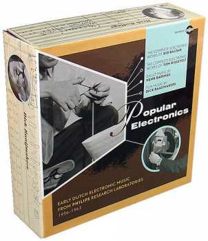4CD/Set di cofanetti Henk Badings: Popular Electronics: Early Dutch Electronic Music From Philips Research Laboratories (1956 - 1963)