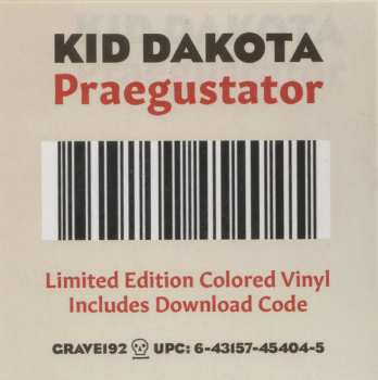 LP Kid Dakota: Praegustator LTD