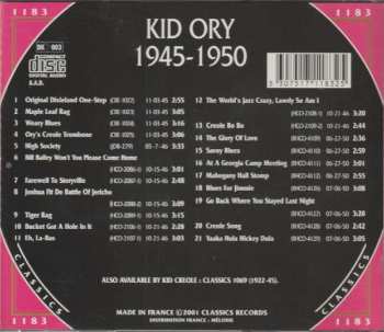 CD Kid Ory: 1945-1950