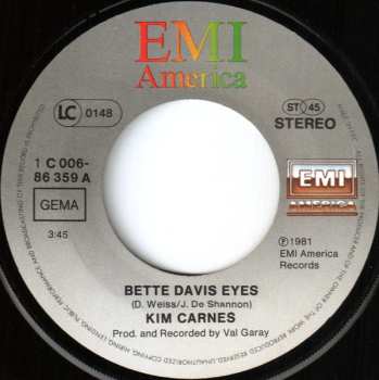 SP Kim Carnes: Bette Davis Eyes