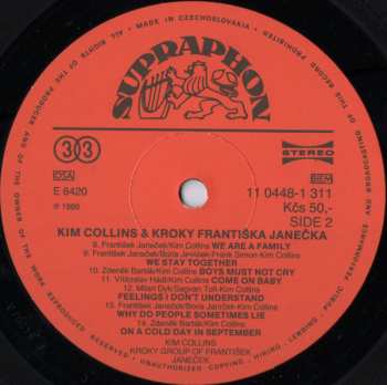 LP Kroky: Kim Collins & Kroky Františka Janečka