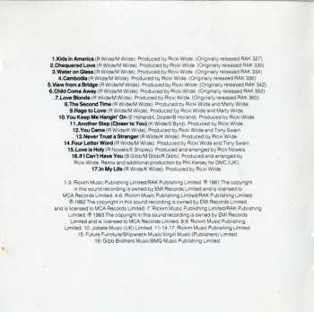 CD Kim Wilde: The Singles Collection 1981-1993.