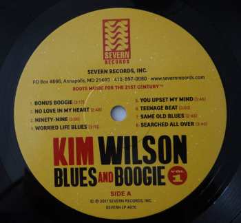 LP Kim Wilson: Blues And Boogie Vol. 1