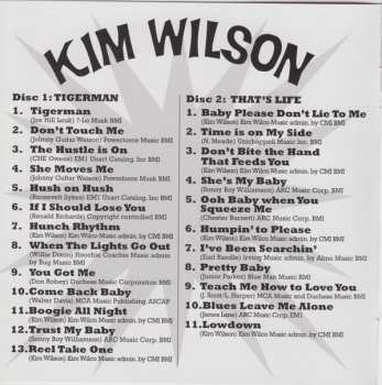 2CD/Set di cofanetti Kim Wilson: Tigerman / That's Life 