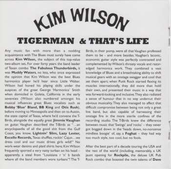 2CD/Set di cofanetti Kim Wilson: Tigerman / That's Life 