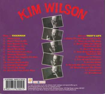 2CD/Set di cofanetti Kim Wilson: Tigerman / That's Life 