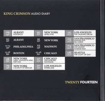 5CD/Set di cofanetti King Crimson: Audio Diary 2014-2018