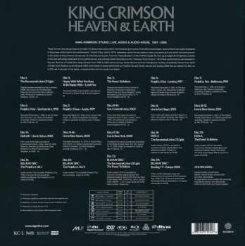 18CD/2DVD/Set di cofanetti/4Blu-ray King Crimson: Heaven & Earth LTD