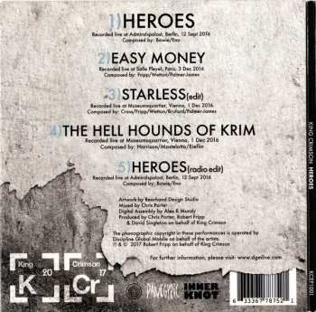 CD King Crimson: Heroes 