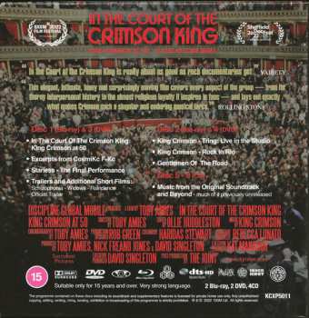 4CD/2DVD/Set di cofanetti/2Blu-ray King Crimson: In The Court Of The Crimson King (King Crimson At 50   A Film By Toby Amies)