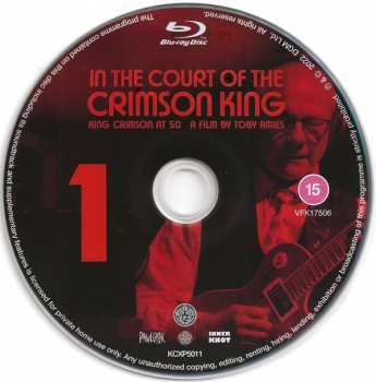 4CD/2DVD/Set di cofanetti/2Blu-ray King Crimson: In The Court Of The Crimson King (King Crimson At 50   A Film By Toby Amies)