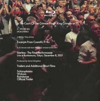 4CD/2DVD/Set di cofanetti/2Blu-ray King Crimson: In The Court Of The Crimson King (King Crimson At 50   A Film By Toby Amies)