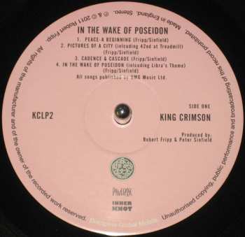 LP King Crimson: In The Wake Of Poseidon