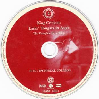 13CD/DVD/Set di cofanetti/Blu-ray King Crimson: Larks' Tongues In Aspic (The Complete Recordings) LTD