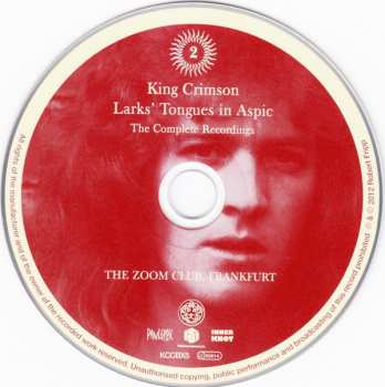 13CD/DVD/Set di cofanetti/Blu-ray King Crimson: Larks' Tongues In Aspic (The Complete Recordings) LTD